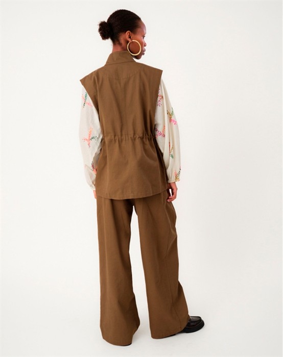 Ami LL Vest - Dusty Green